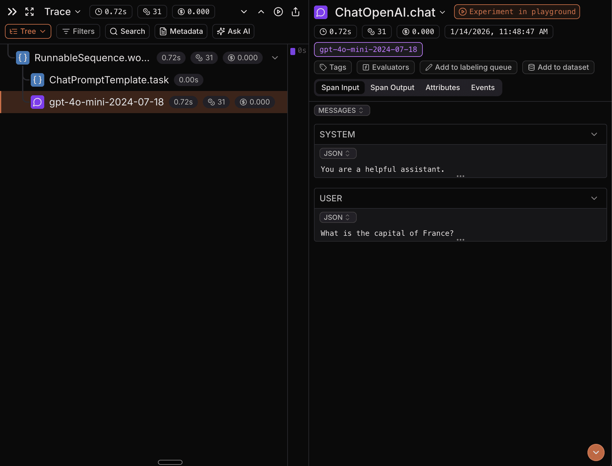 langchain screenshot