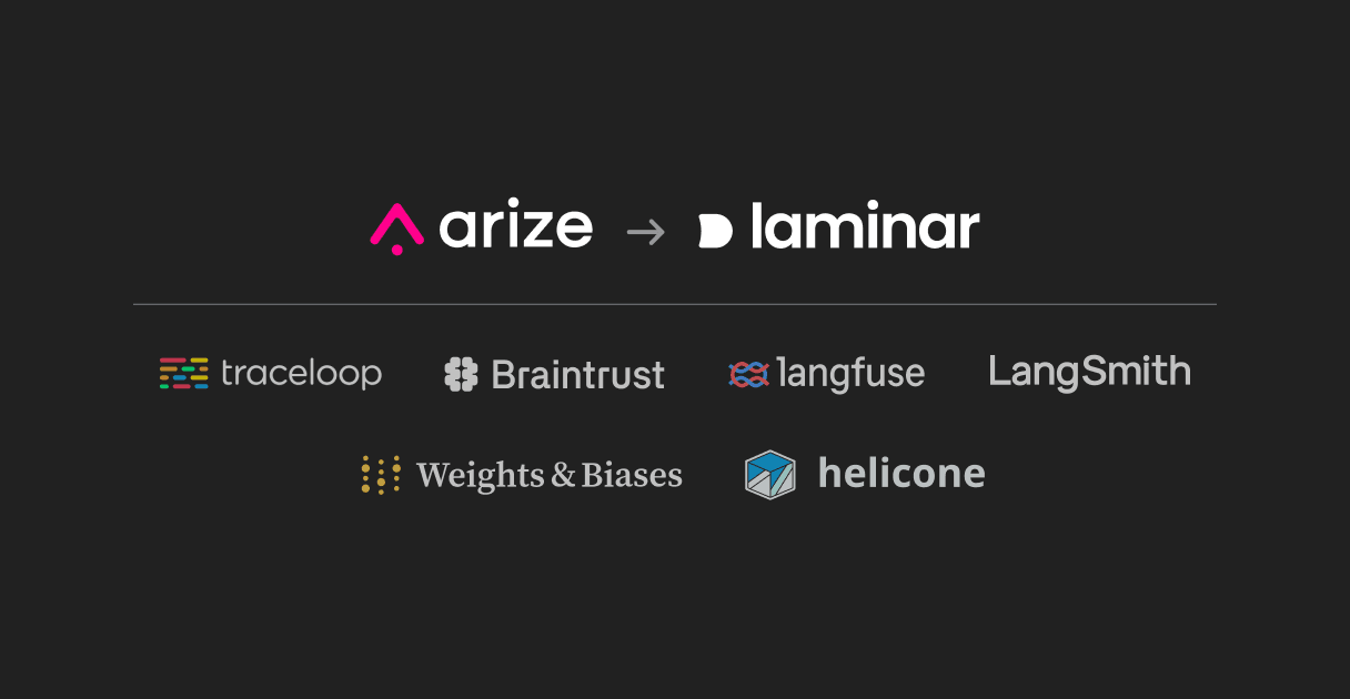 Arize Phoenix to Laminar: top Arize Phoenix alternatives for agent observability in 2026